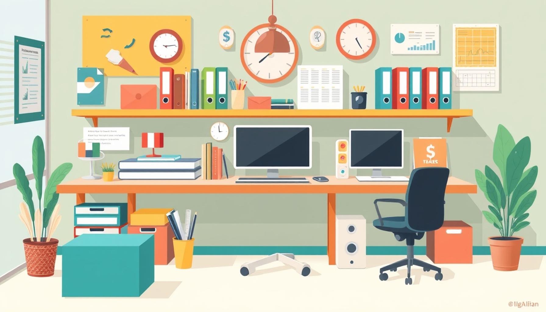 Organization of Workspaces: Minimalist Tips to Enhance Productivity in Compact Environments