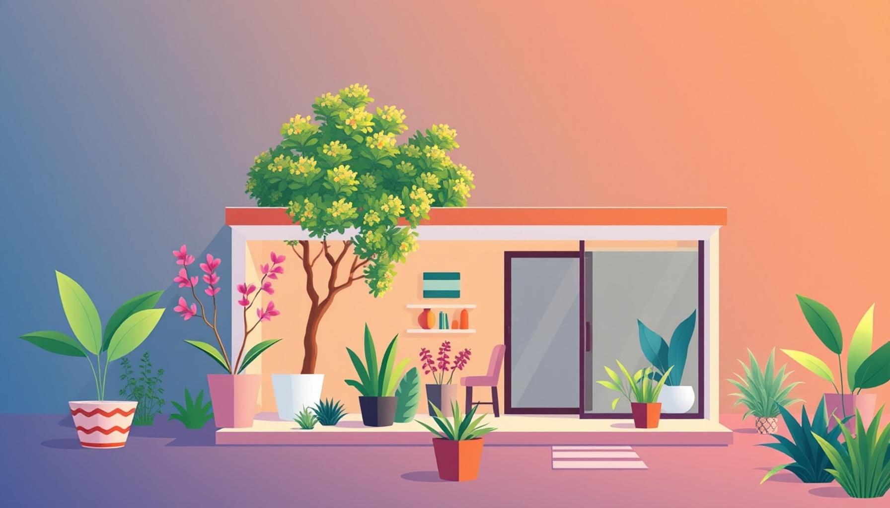 Transforming Outdoor Spaces: Minimalist Tips for Efficient Gardens and Balconies